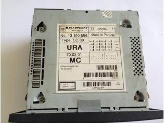 Opel CD30 Gyári Rádió. Meriva A. Sötét Grafit. Blaupunkt 13190854