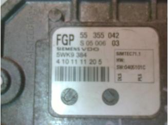 Opel Tigra TT Z18XE Motorvezérlő.55355042 Simtec 71.1