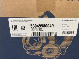 Opel Z20LEH Turbó. 93169524. Gyári Új ÚJ BorgWarner 53049980049 