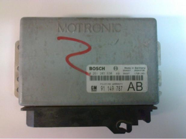 Opel Frontera A X20SE Motorvezérlő. 91149787 AB